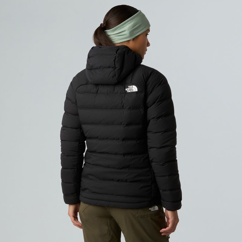 Moteriška pūsta striukė The North Face Abseil Stretch Down Hoodie black 3