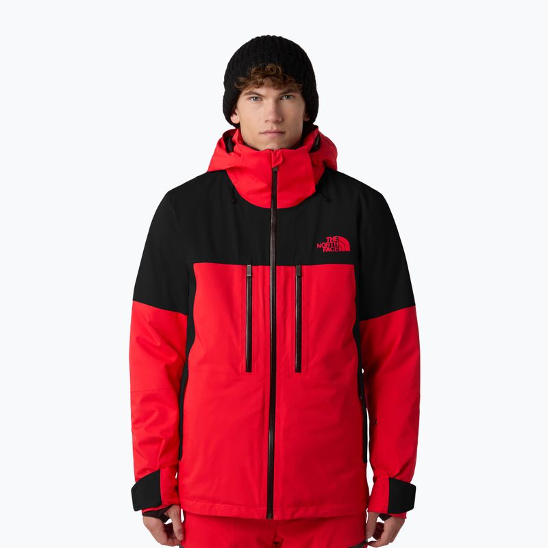 Vyriška slidinėjimo striukė The North Face Chakal elevation red/black 4