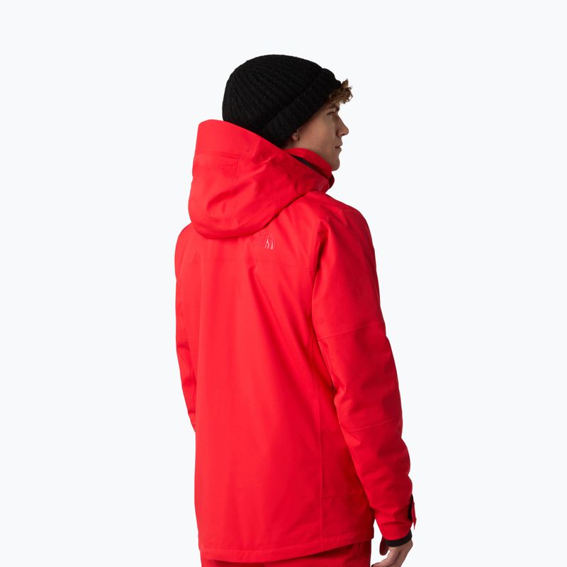 Vyriška slidinėjimo striukė The North Face Chakal elevation red/black 3