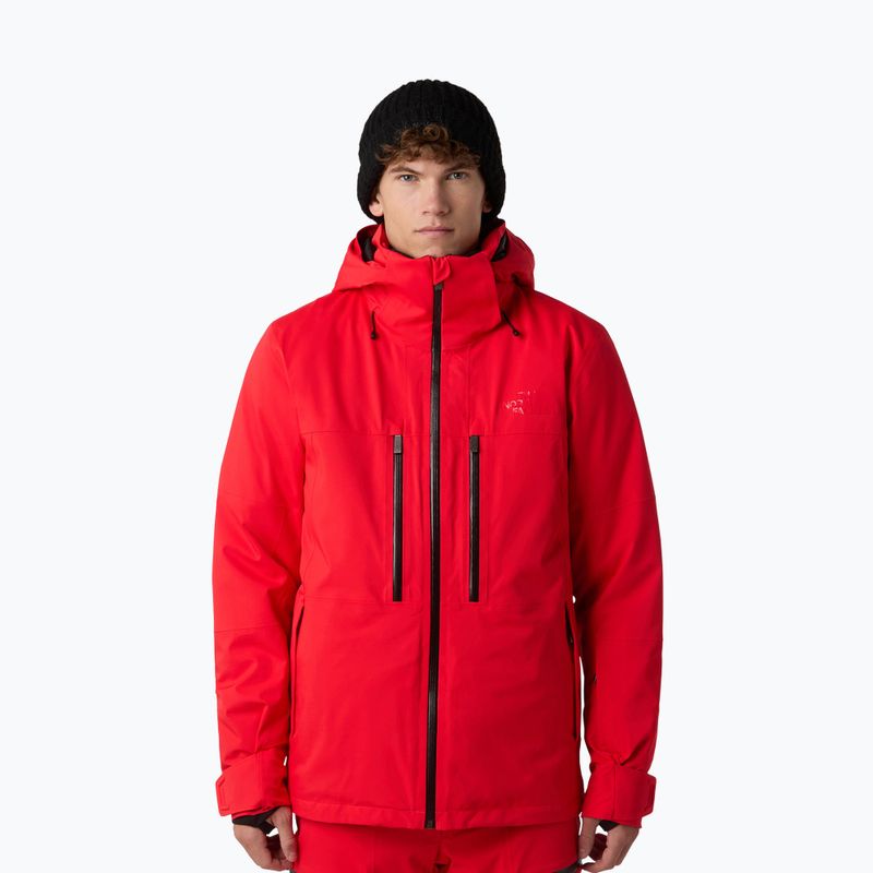 Vyriška slidinėjimo striukė The North Face Chakal elevation red/black 4