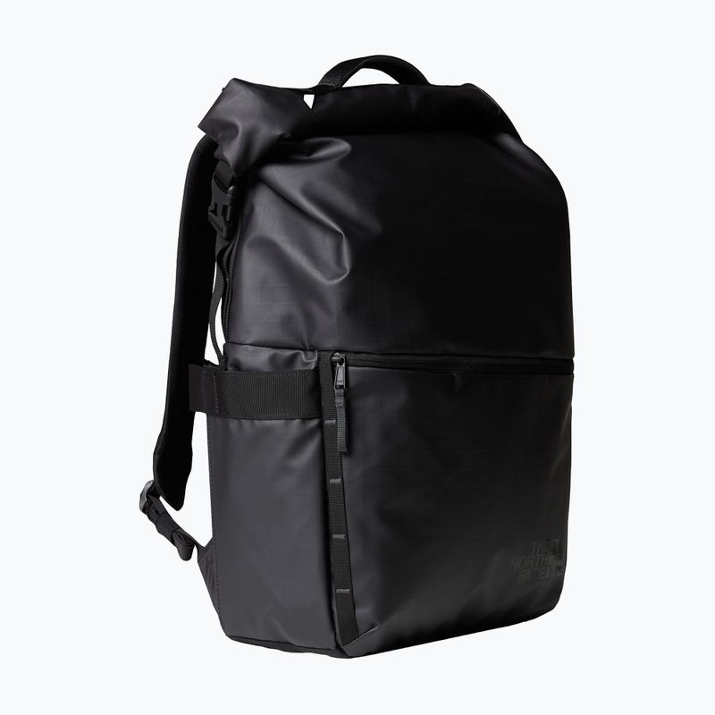 Vyriška miesto kuprinė The North Face Base Camp Voyager Rolltop 25 l black/asphalt grey