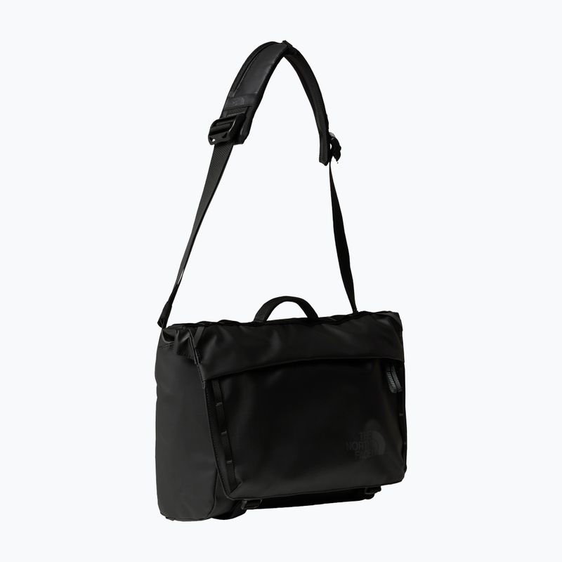 Vyriškas nešiojamojo kompiuterio krepšys The North Face Base Camp Voyager Rolltop 12 l black/asphalt grey