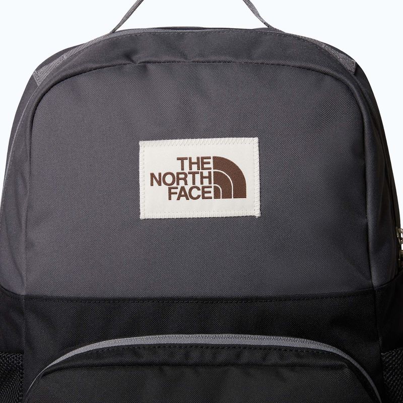 Vaikiška miesto kuprinė The North Face Chuckwalla anthracite grey/black 3