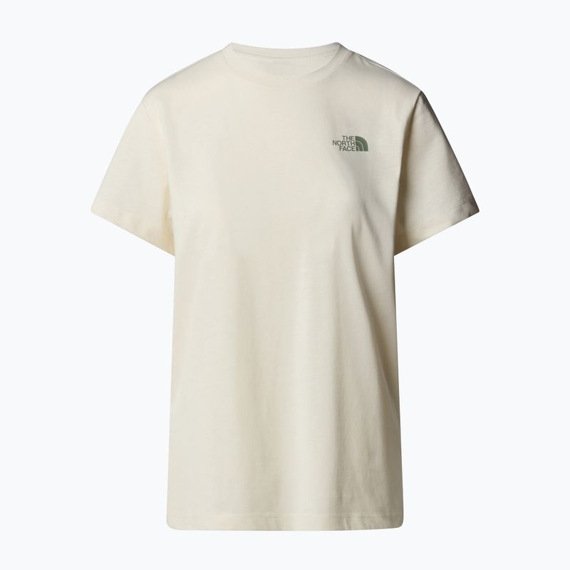 The North Face moteriški marškinėliai Box Nse Relaxed white dune/slate moss 4