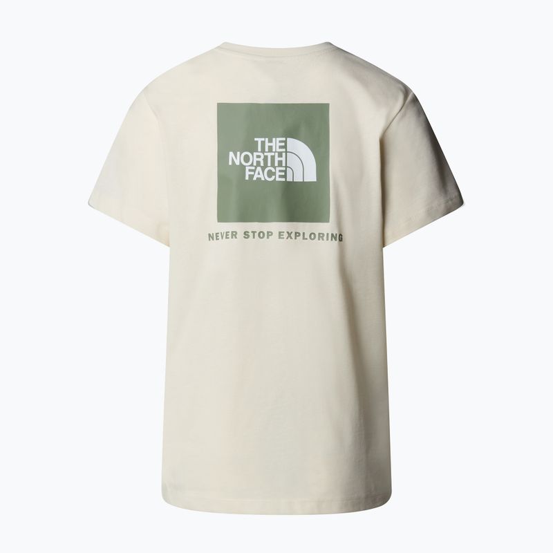 The North Face moteriški marškinėliai Box Nse Relaxed white dune/slate moss 5