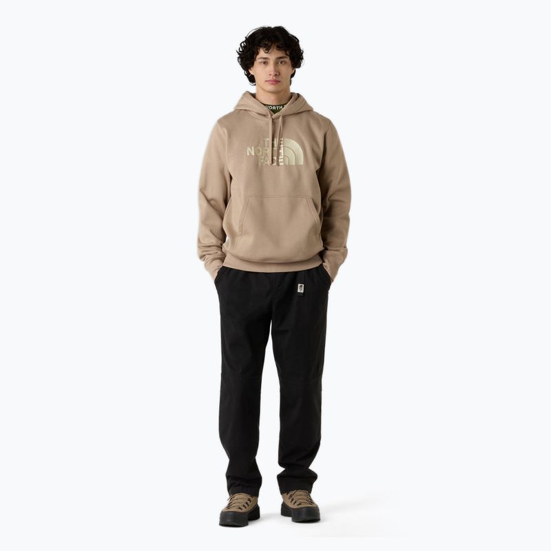Vyriški džemperiai The North Face Drew Peak Pullover Hoodie mushroom grey/gravel 2