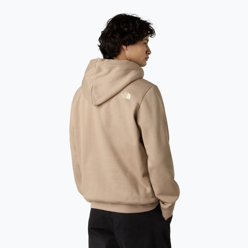 Vyriškas džemperis The North Face Drew Peak Pullover Hoodie mushroom grey/gravel 3