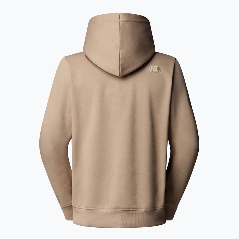 Vyriškas džemperis The North Face Drew Peak Pullover Hoodie mushroom grey/gravel 5
