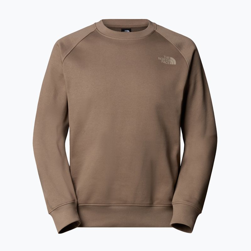 Vyriškas džemperis The North Face Raglan Box Nse Crew mocha brown/mushroom gr