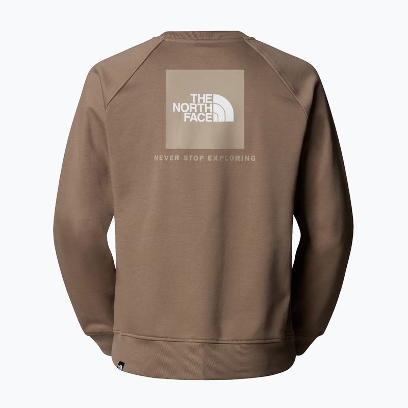 Vyriškas džemperis The North Face Raglan Box Nse Crew mocha brown/mushroom gr 2