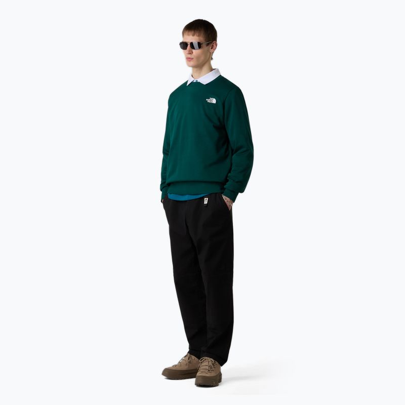 Vyriškas džemperis The North Face Simple Dome Crew hunter green 2