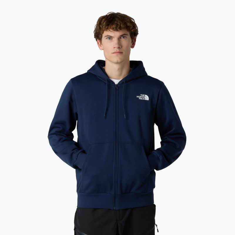 Vyriškas džemperis The North Face Simple Dome Full Zip Hoodie summit navy