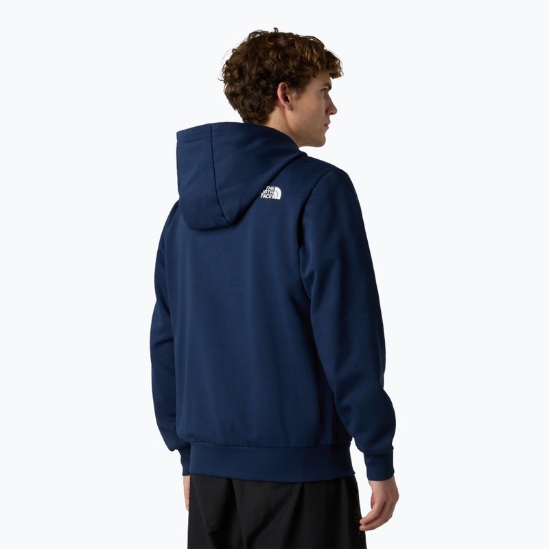 Vyriškas džemperis The North Face Simple Dome Full Zip Hoodie summit navy 3