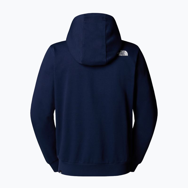 Vyriškas džemperis The North Face Simple Dome Full Zip Hoodie summit navy 6