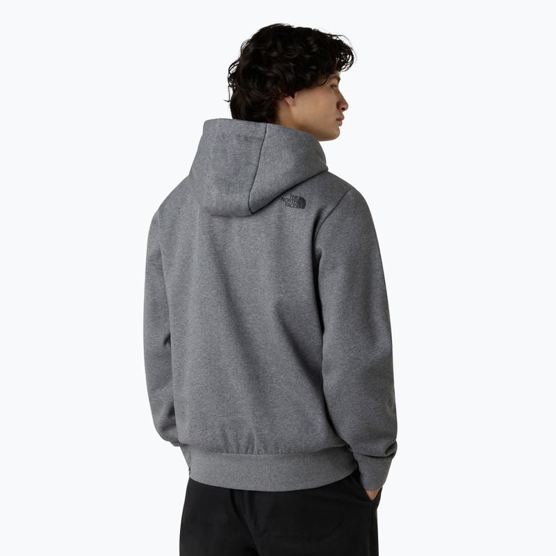 Vyriškas džemperis The North Face Easy Hoodie medium grey heather 3
