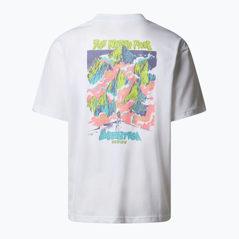 Vyriški marškinėliai The North Face Expedition Celebration Oversized white 5