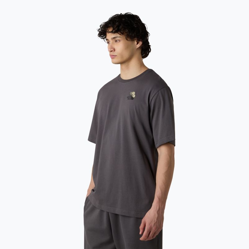 Vyriški marškinėliai The North Face Flower Dome Relaxed Graphic anthracite grey