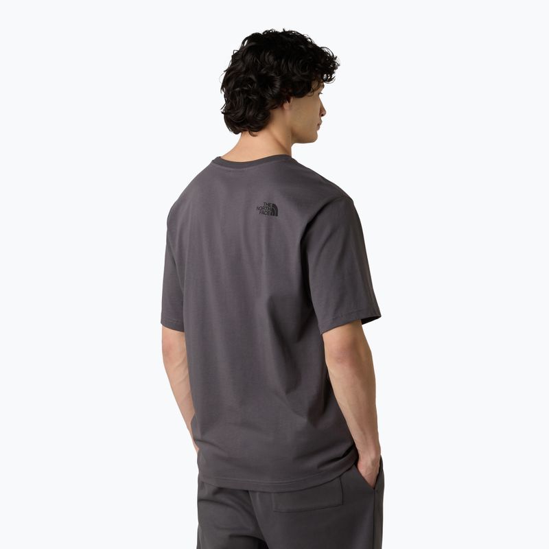 Vyriški marškinėliai The North Face Flower Dome Relaxed Graphic anthracite grey 3