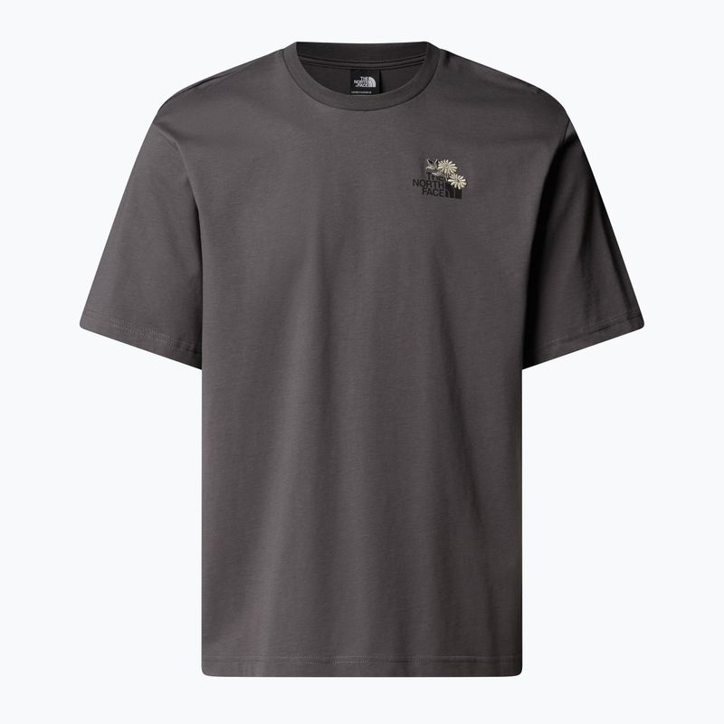 Vyriški marškinėliai The North Face Flower Dome Relaxed Graphic anthracite grey 4