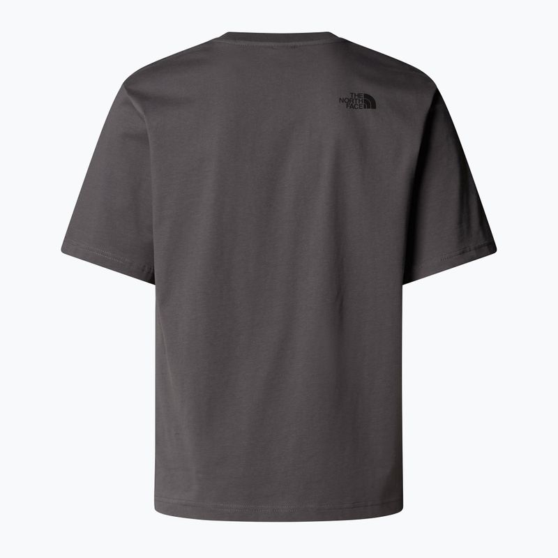 Vyriški marškinėliai The North Face Flower Dome Relaxed Graphic anthracite grey 5