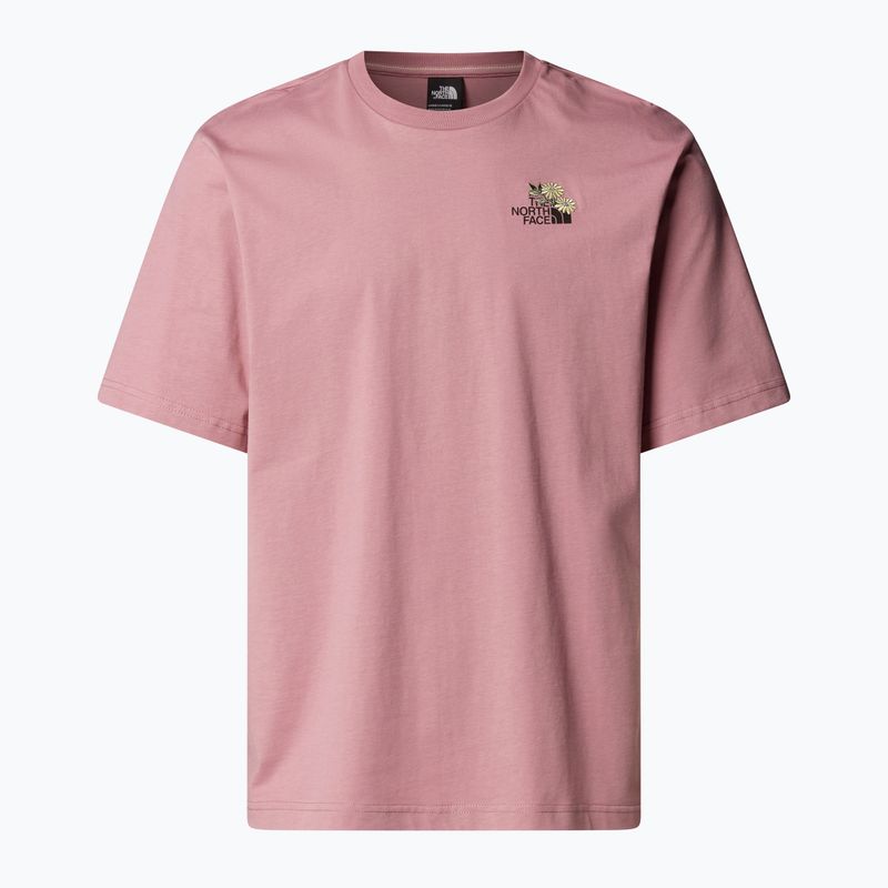 Vyriški marškinėliai The North Face Flower Dome Relaxed Graphic nostalgia rose