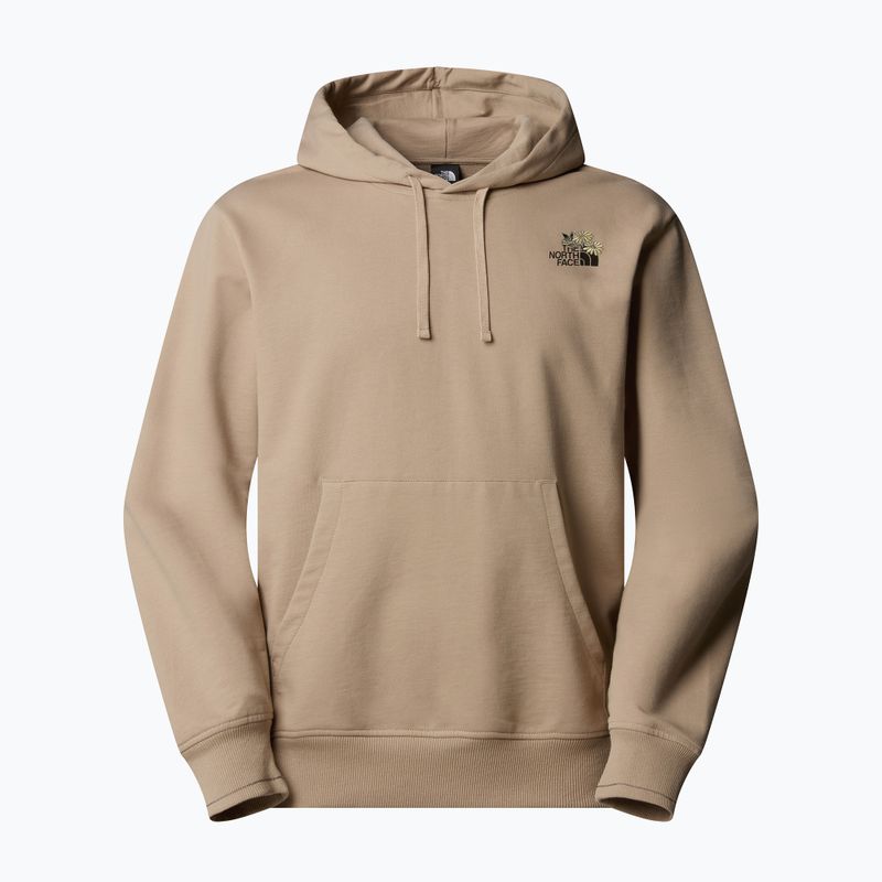 Vyriškas džemperis The North Face Flower Dome Relaxed Hooded GPH mushroom grey 4