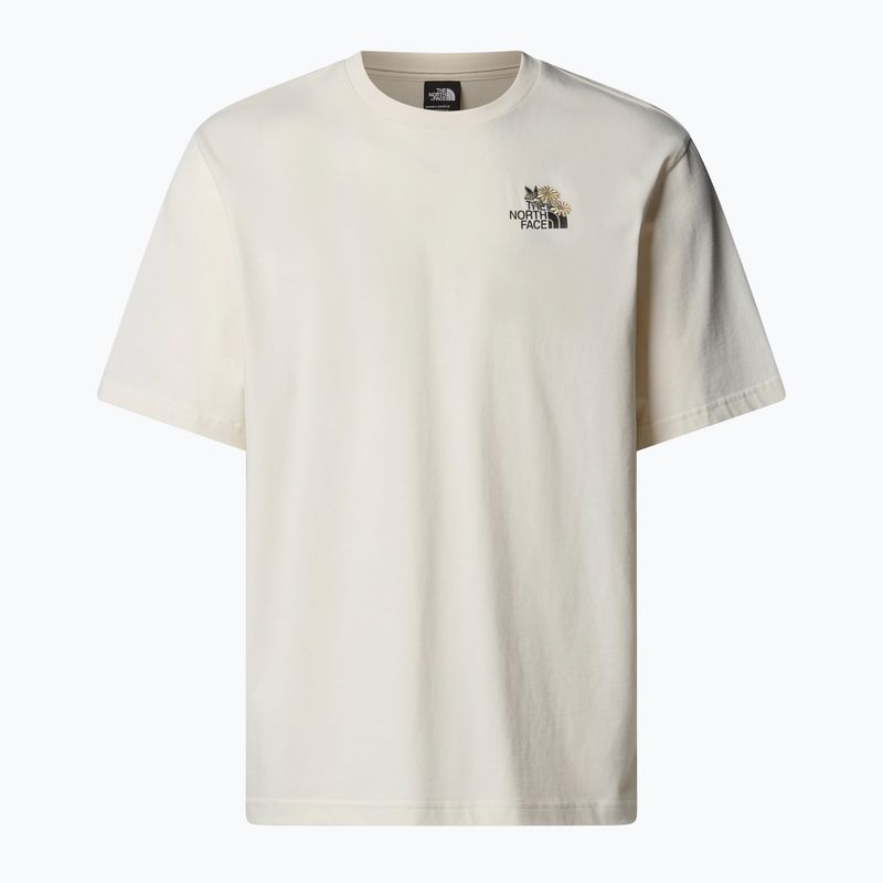 Vyriški marškinėliai The North Face Flower Dome Relaxed Graphic white dune 4