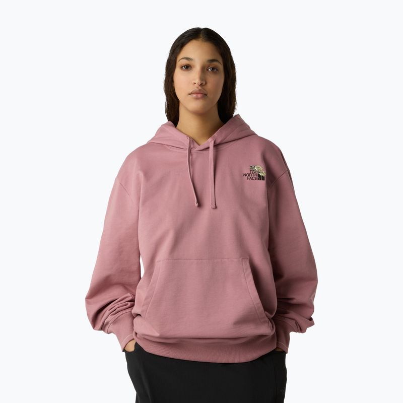 Vyriškas džemperis The North Face Flower Dome Relaxed Hooded GPH nostalgia rose 3