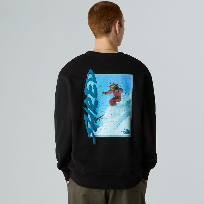 Vyriškas džemperis The North Face NSE Slopes Relaxed Crew graphite black 3