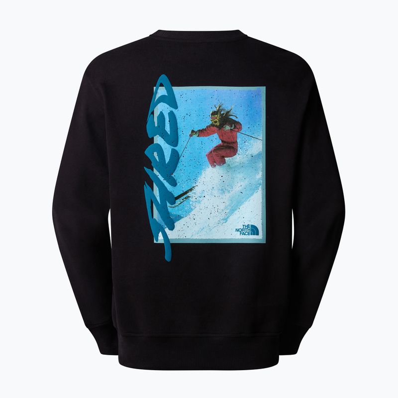 Vyriškas džemperis The North Face NSE Slopes Relaxed Crew graphite black 5