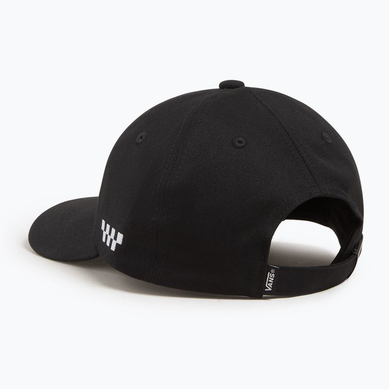 Vaikiška kepurė su snapeliu Vans Check Side Curved Bill Jockey black 2