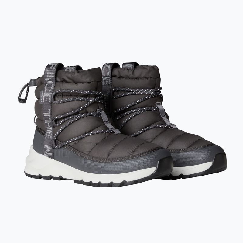 Moteriški sniego batai The North Face Thermoball Lace Up WP anthracite grey/white ash 2