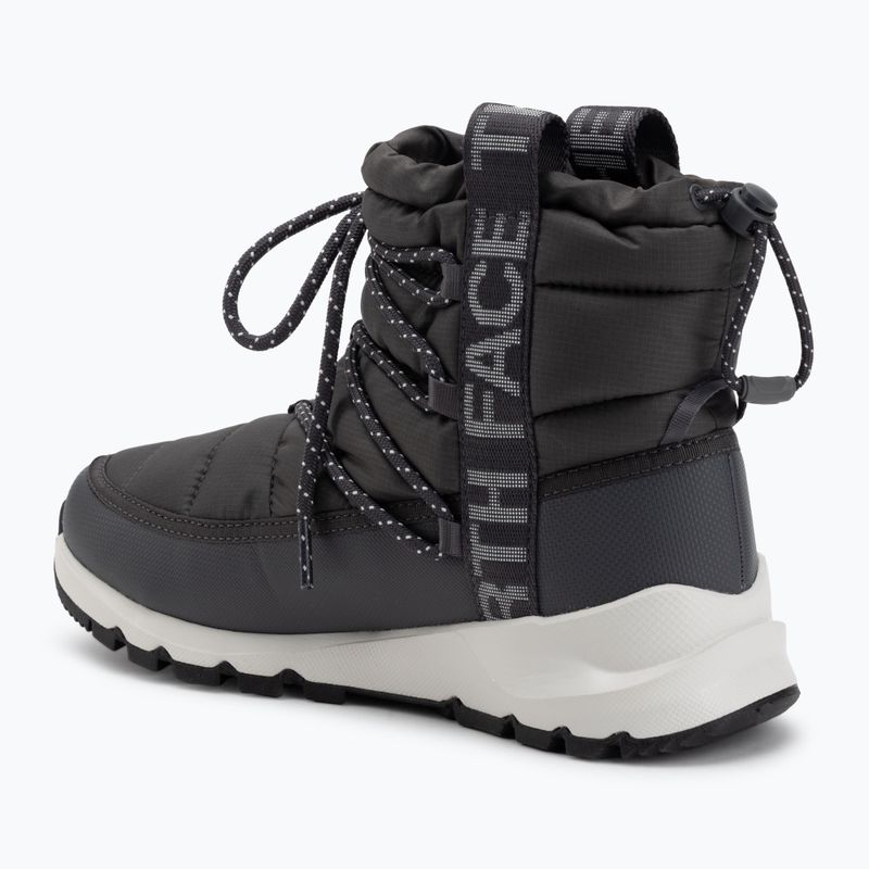Moteriški sniego batai The North Face Thermoball Lace Up WP anthracite grey/white ash 3