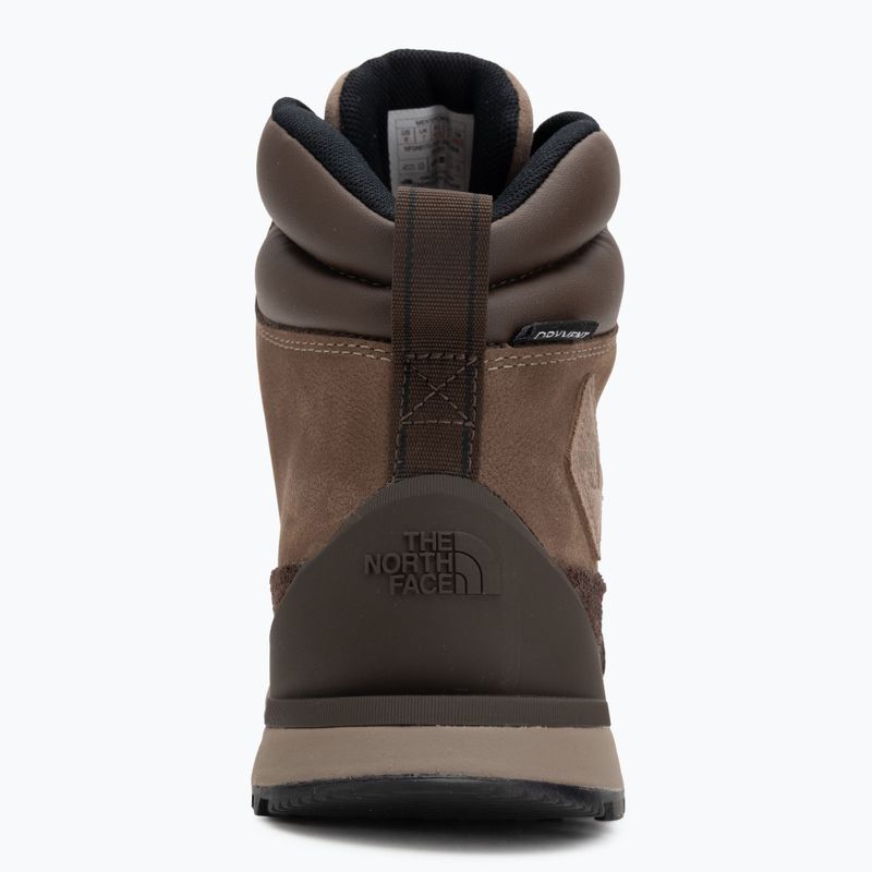 Vyriški batai The North Face Back To Berkeley IV Leather WP demitasse brown/garnet 6
