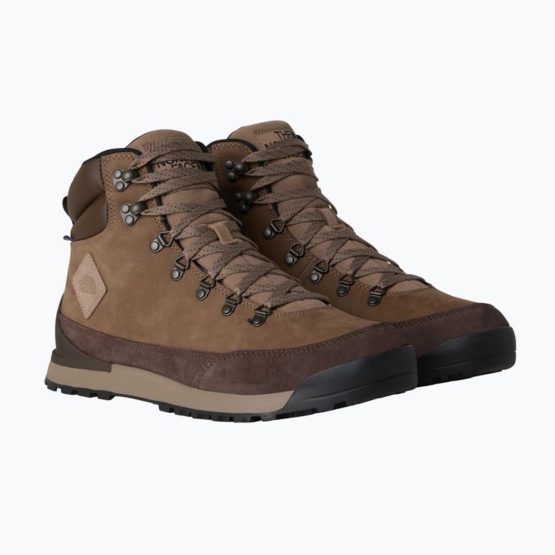 Vyriški batai The North Face Back To Berkeley IV Leather WP demitasse brown/garnet 9