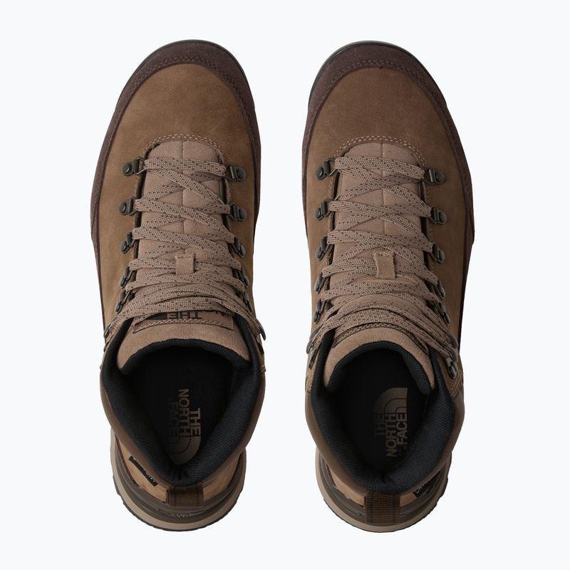 Vyriški batai The North Face Back To Berkeley IV Leather WP demitasse brown/garnet 11