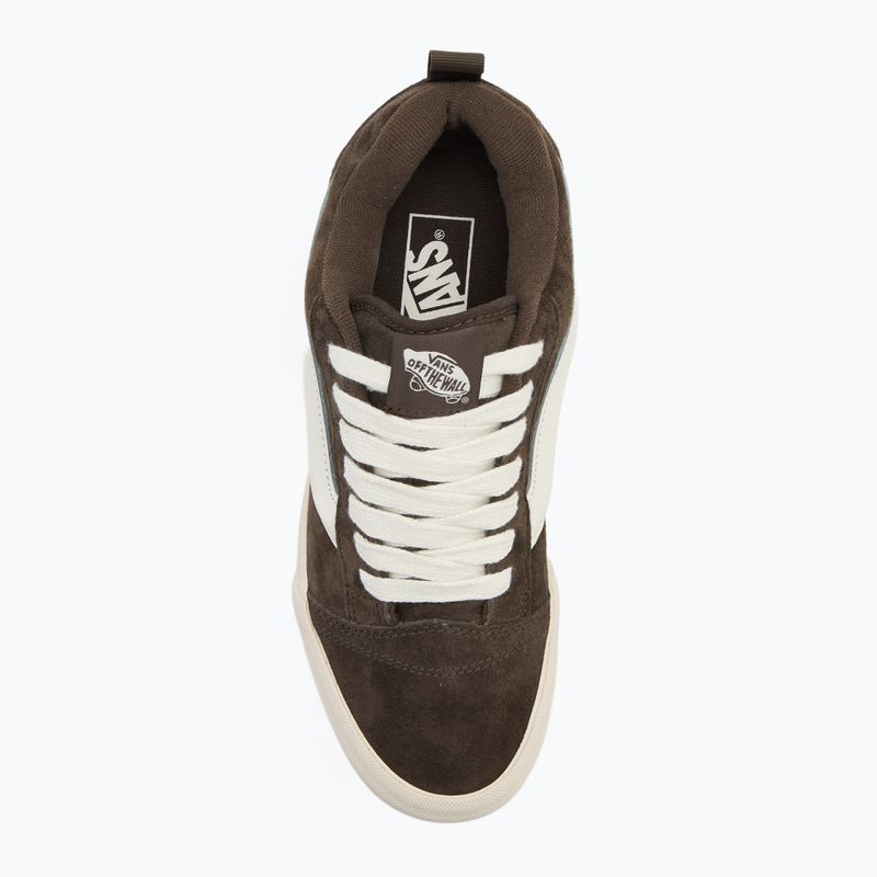 Batai Vans Knu Skool pig suede coal brown 5
