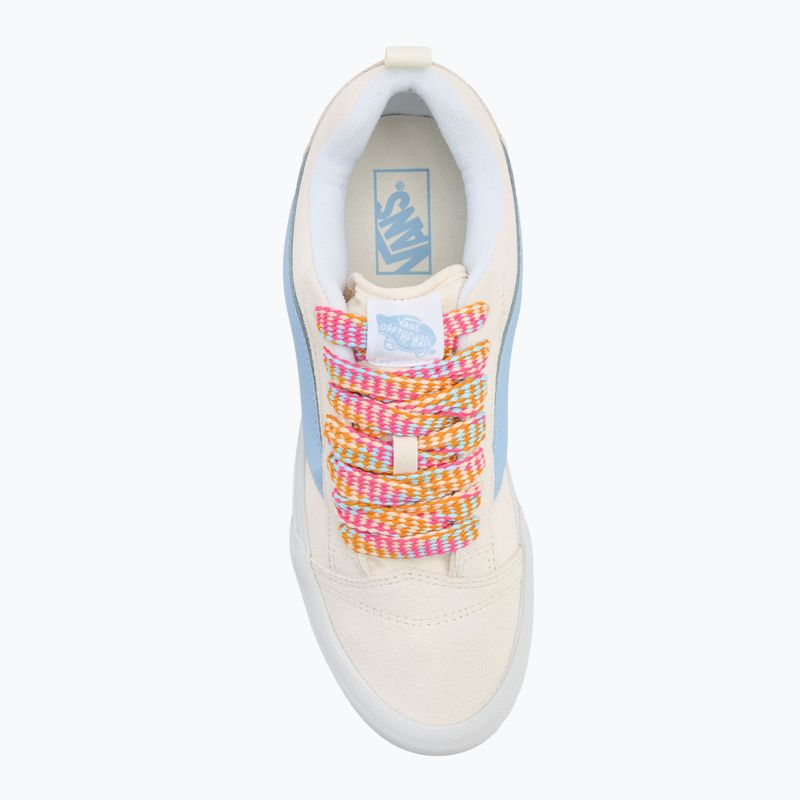 Batai Vans Knu Skool oversized lace white/blue 5