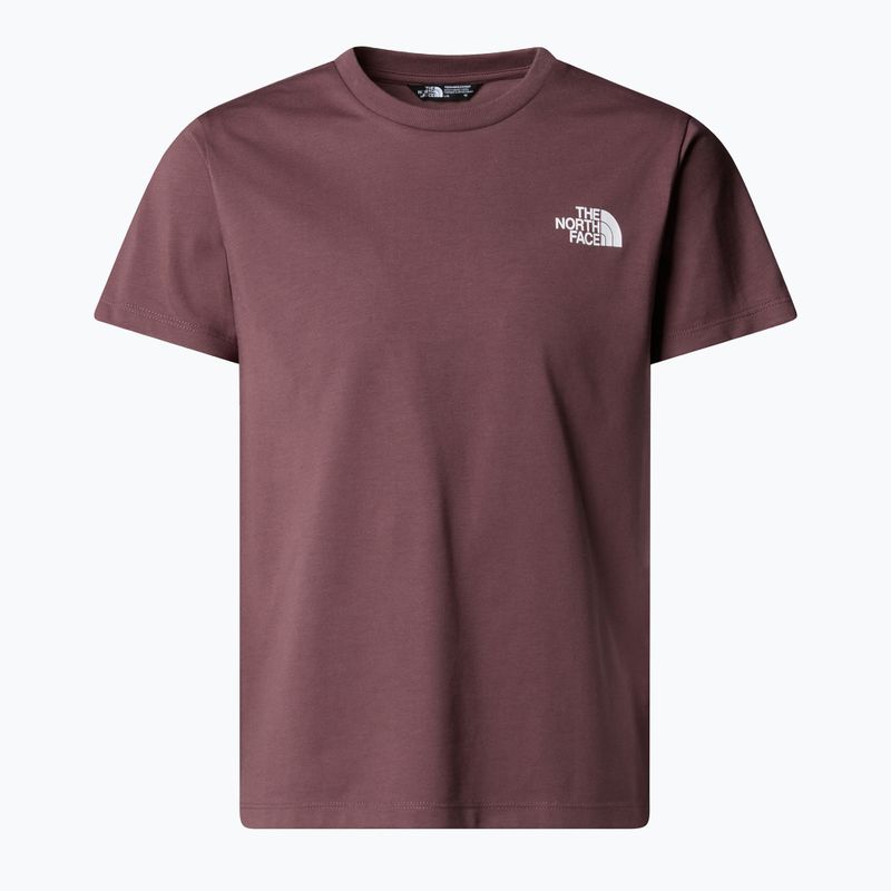 Vaikiški marškinėliai The North Face Simple Dome Tawny Quartz