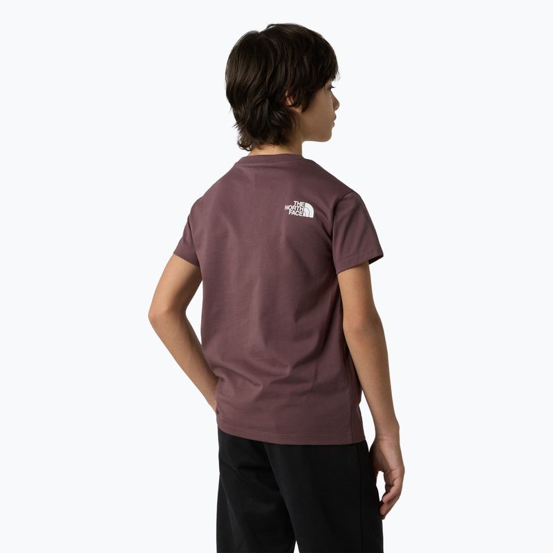 Vaikiški marškinėliai The North Face Simple Dome Tawny Quartz 5