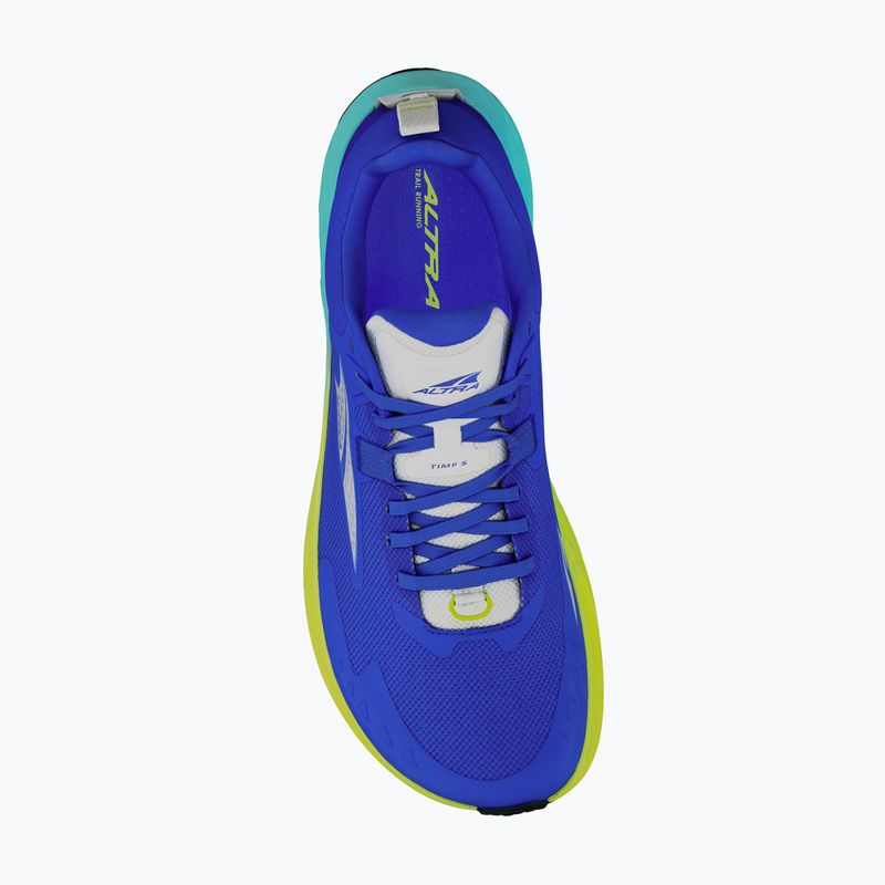 Vyriški bėgimo batai Altra Timp 5 blue/lime 4