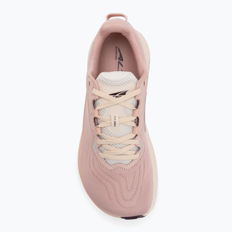 Moteriški bėgimo batai Altra FWD VIA dusty pink 5