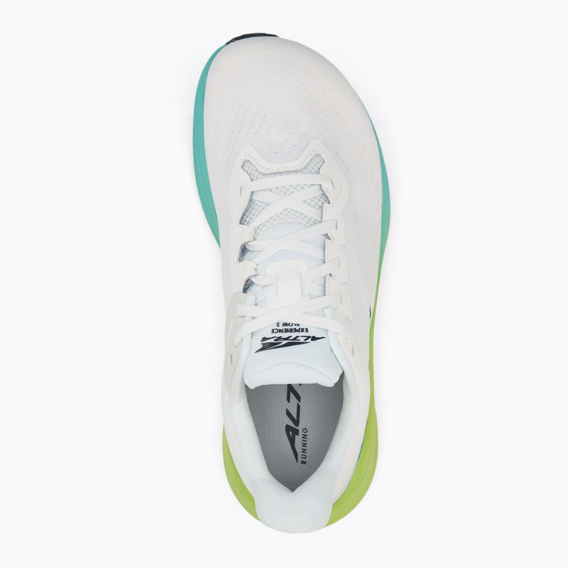 Vyriški bėgimo batai Altra Experience Flow 2 white/lime 5