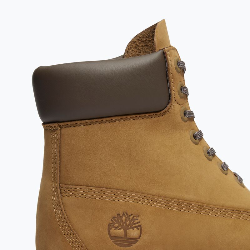 Vyriški batai Timberland Premium 6 Inch Lace Up Waterproof olive nubuck/dark brown 13