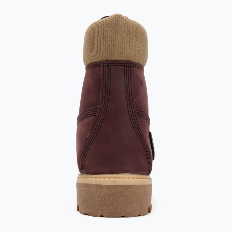 Vyriški batai Timberland Premium 6 Inch Lace Up Waterproof burgundy olive 6