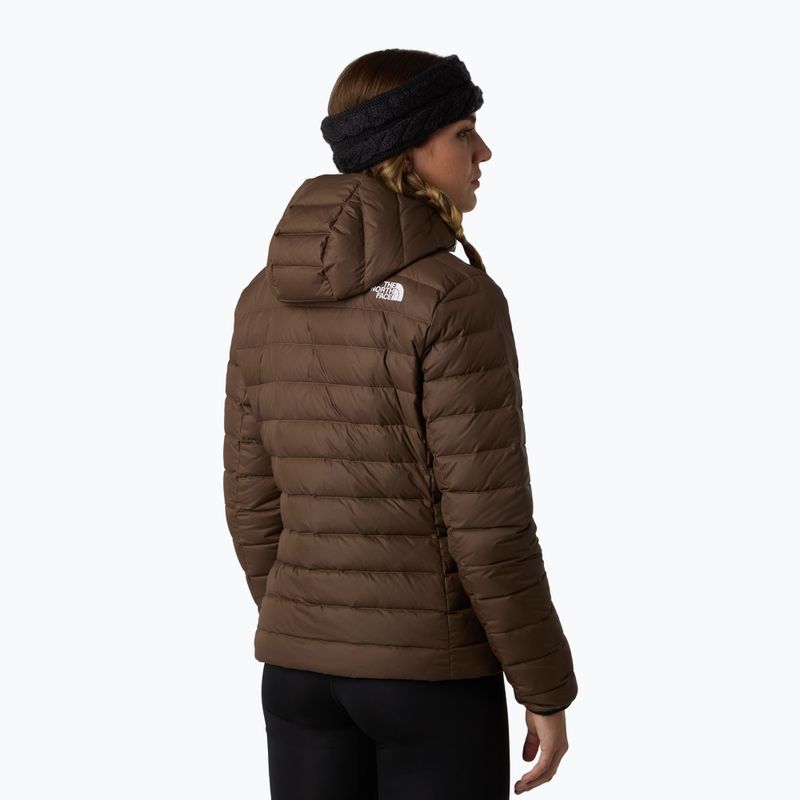 Moteriška pūsta striukė The North Face Down Hooded smokey brown 3