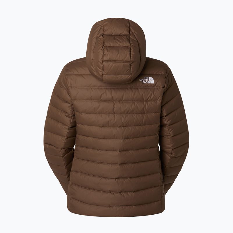 Moteriška pūsta striukė The North Face Down Hooded smokey brown 6