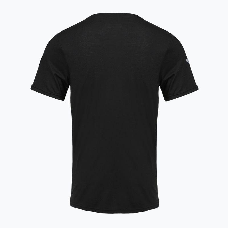 Vyriški marškinėliai Smartwool Peak Bagger Active SS Graphic Tee black 2