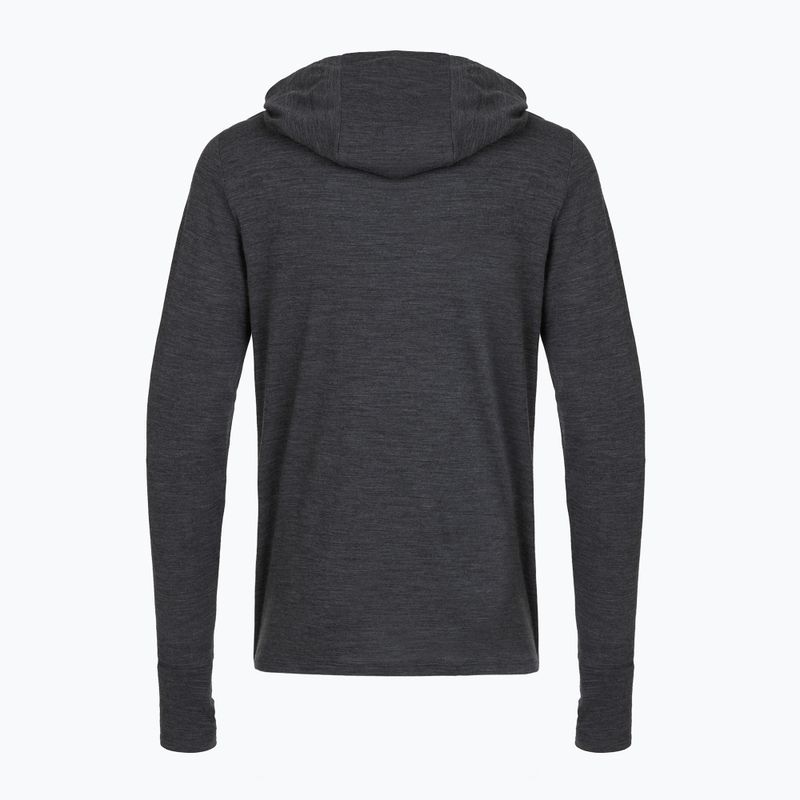 Vyriški marškinėliai ilgomis rankovėmis Smartwool Merino Sun Hoodie iron heather 2