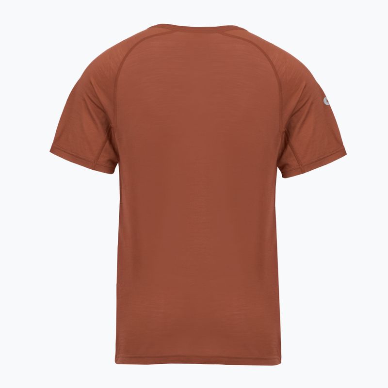 Vyriški termoaktyvūs marškinėliai Smartwool Merino Sport 120 burnt sienna 2